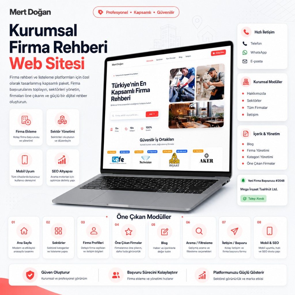Firma Rehberi Sitesi