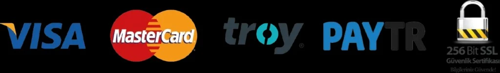 Güvenli ödeme — PayTR, Visa, Mastercard ve Troy
