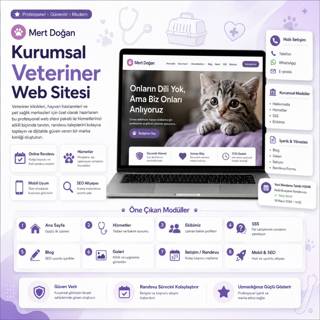 Veteriner Web Sitesi