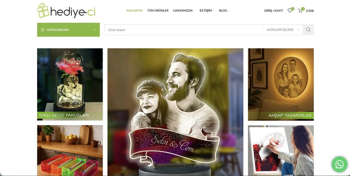 Hediye-ci Web Sitesi