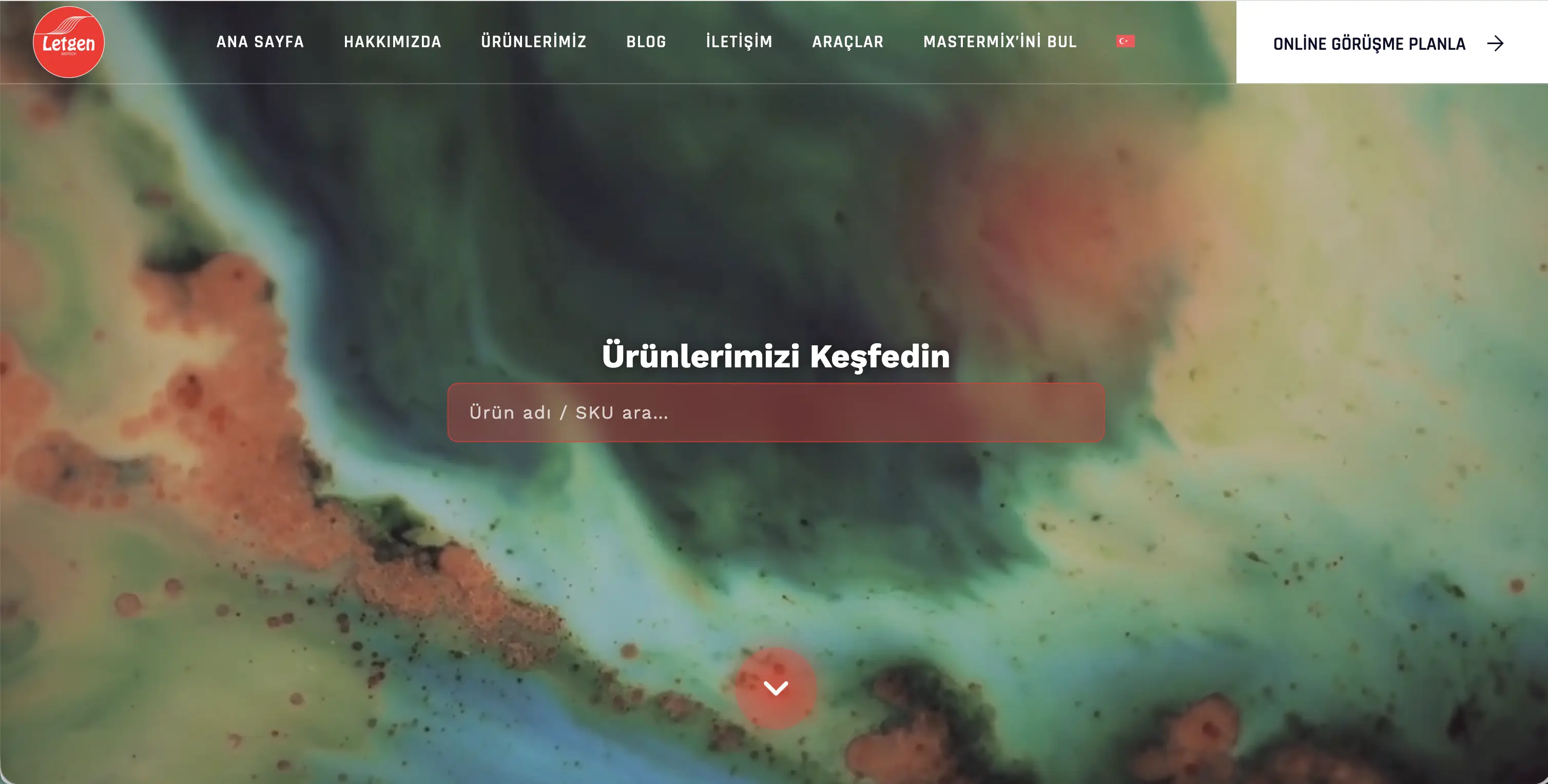 Letgenbio Web Sitesi — proje önizlemesi