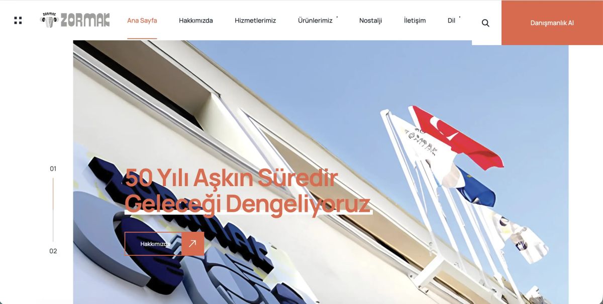 Zormak Web Sitesi — proje görseli